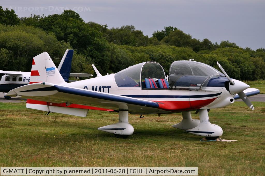 G-MATT, 1976 Robin R-2160 Alpha Sport C/N 97, Taken from the Flying Club