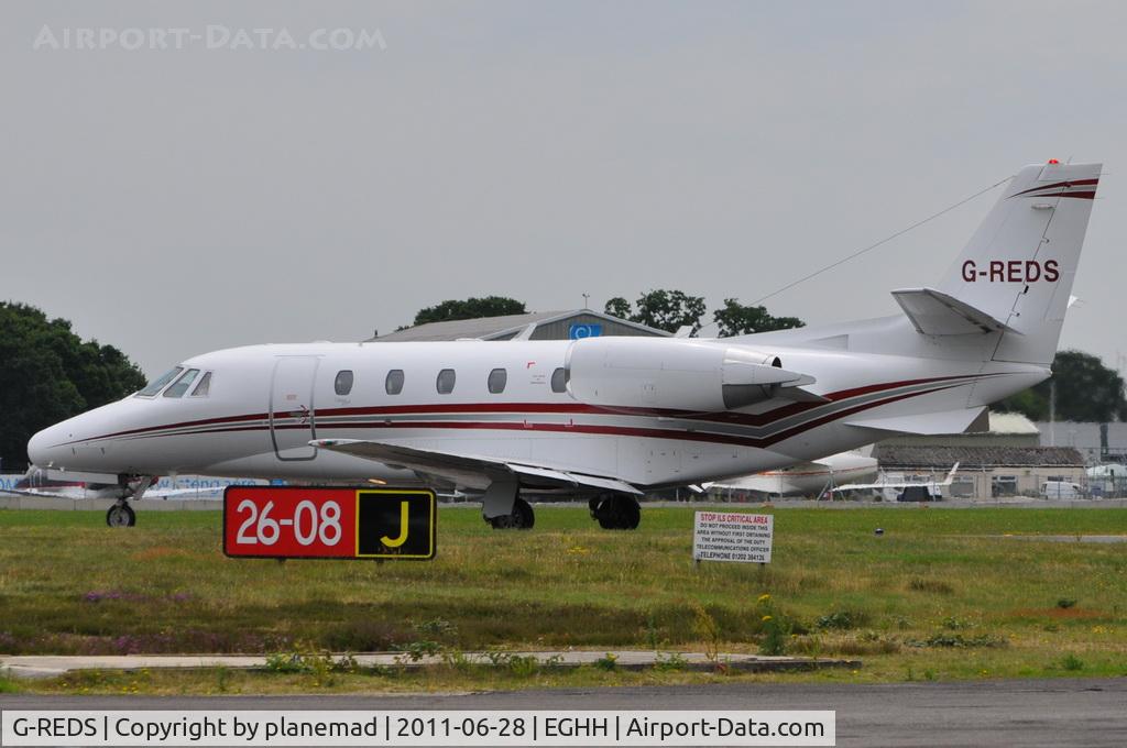 G-REDS, 2001 Cessna 560XL Citation Excel C/N 560-5167, Taken from the Flying Club