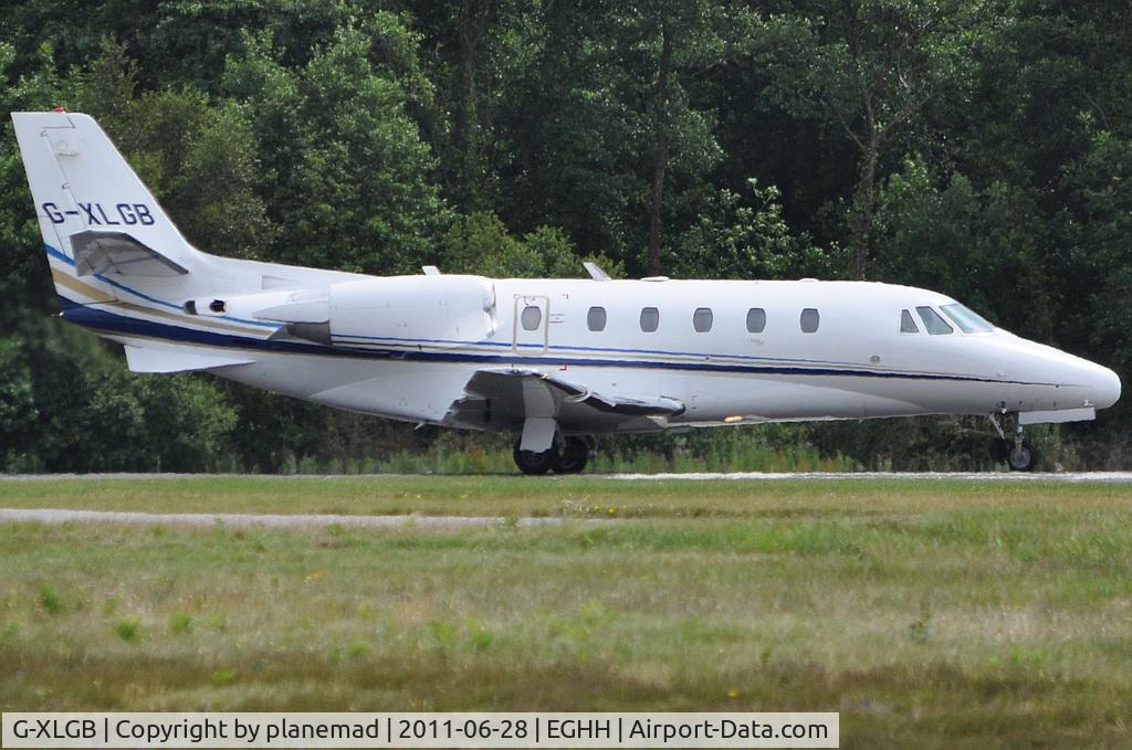 G-XLGB, 2002 Cessna 560XL Citation Excel C/N 560-5259, Taken from the Flying Club