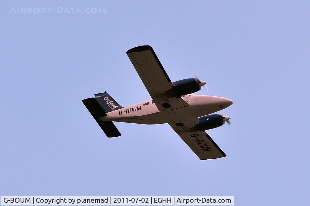 G-BOUM, 1976 Piper PA-34-200T Seneca II C/N 34-7670136, Taken from the Flying Club