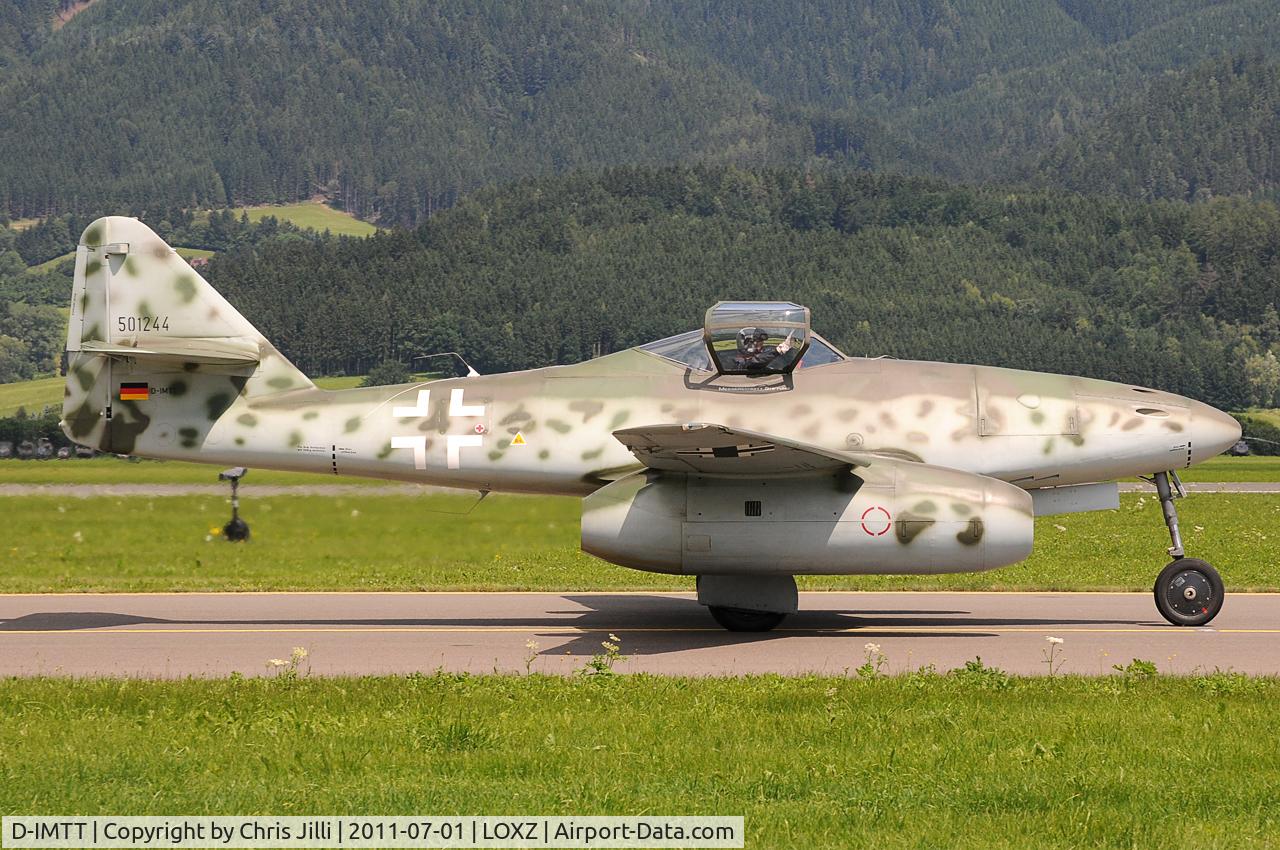D-IMTT, 2005 Messerschmitt Me-262A-1C Schwalbe Replica C/N 501244, Messerschmitt 262