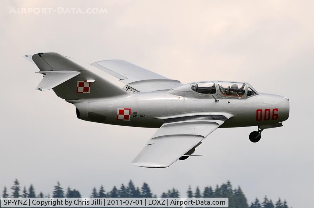 SP-YNZ, Mikoyan-Gurevich MiG-15UTI C/N 1A06006, MiG 15