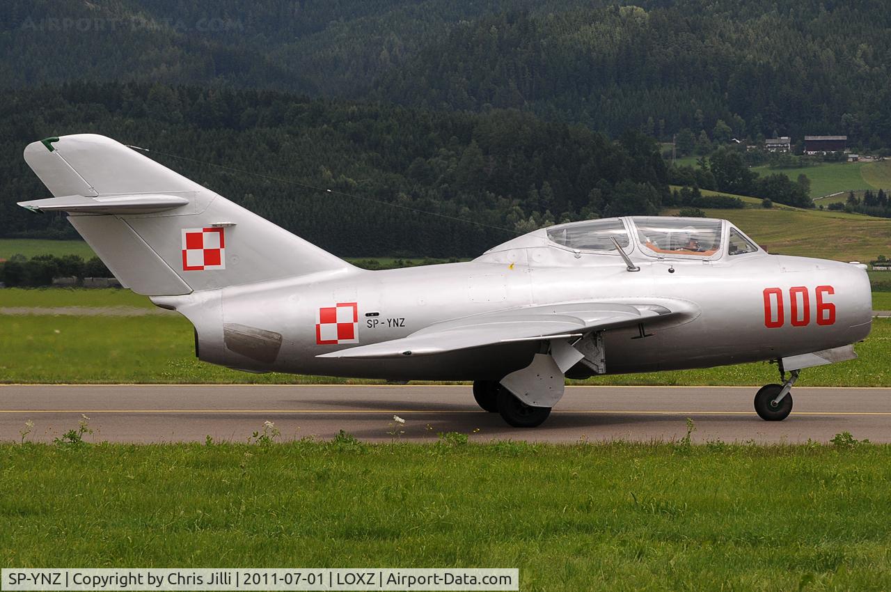 SP-YNZ, Mikoyan-Gurevich MiG-15UTI C/N 1A06006, MiG 15