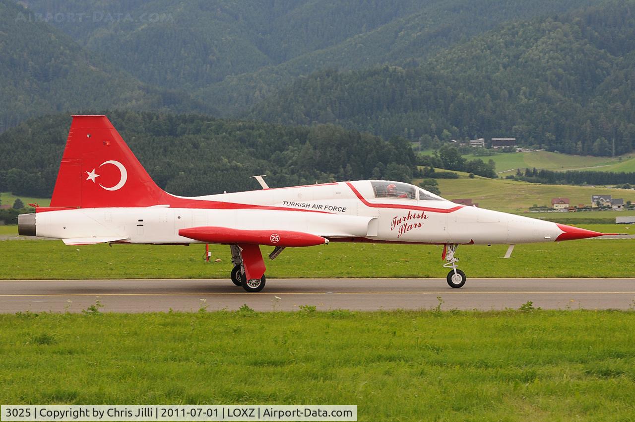 3025, 1970 Canadair NF-5A Freedom Fighter C/N 3025, Turkish Stars