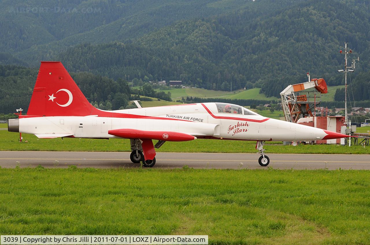 3039, 1970 Canadair NF-5A Freedom Fighter C/N 3039, Turkish Stars
