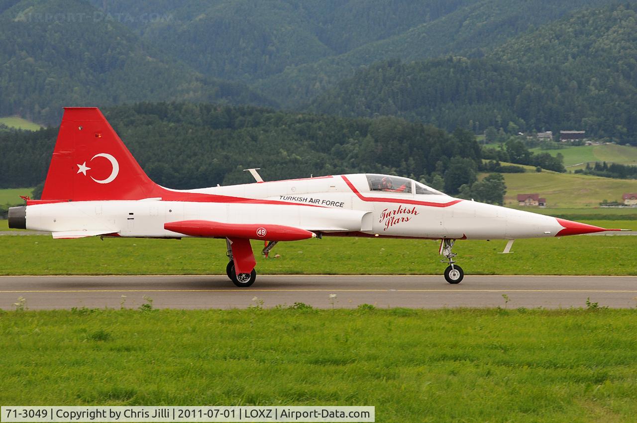 71-3049, Northrop NF-5A Freedom Fighter C/N 3049, Turkish Stars