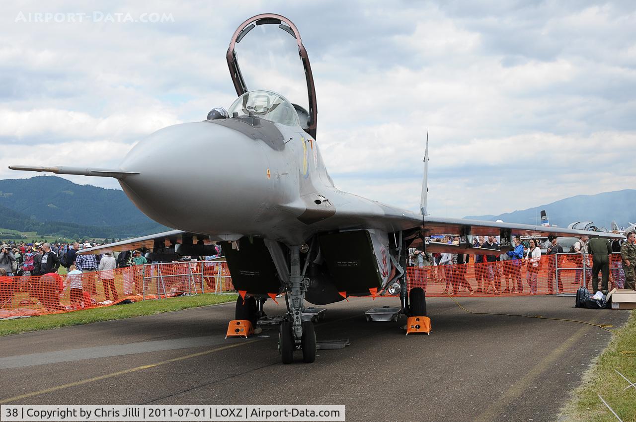 38, Mikoyan-Gurevich MiG-29 C/N 2960532038, MiG 29