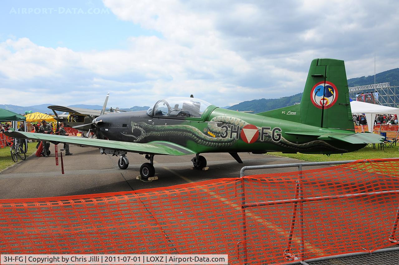 3H-FG, Pilatus PC-7 Turbo Trainer C/N 445, Austrian Air Force