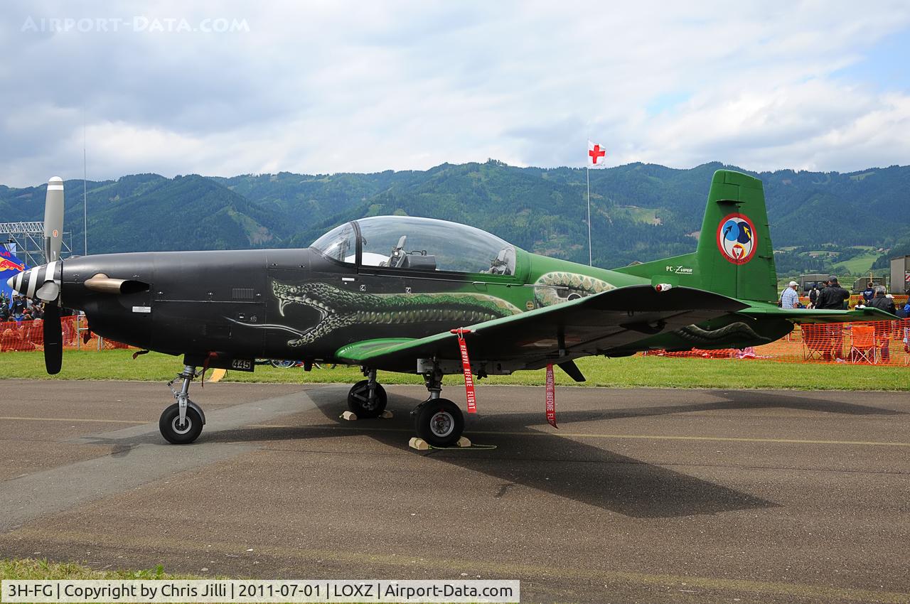 3H-FG, Pilatus PC-7 Turbo Trainer C/N 445, Austrian Air Force
