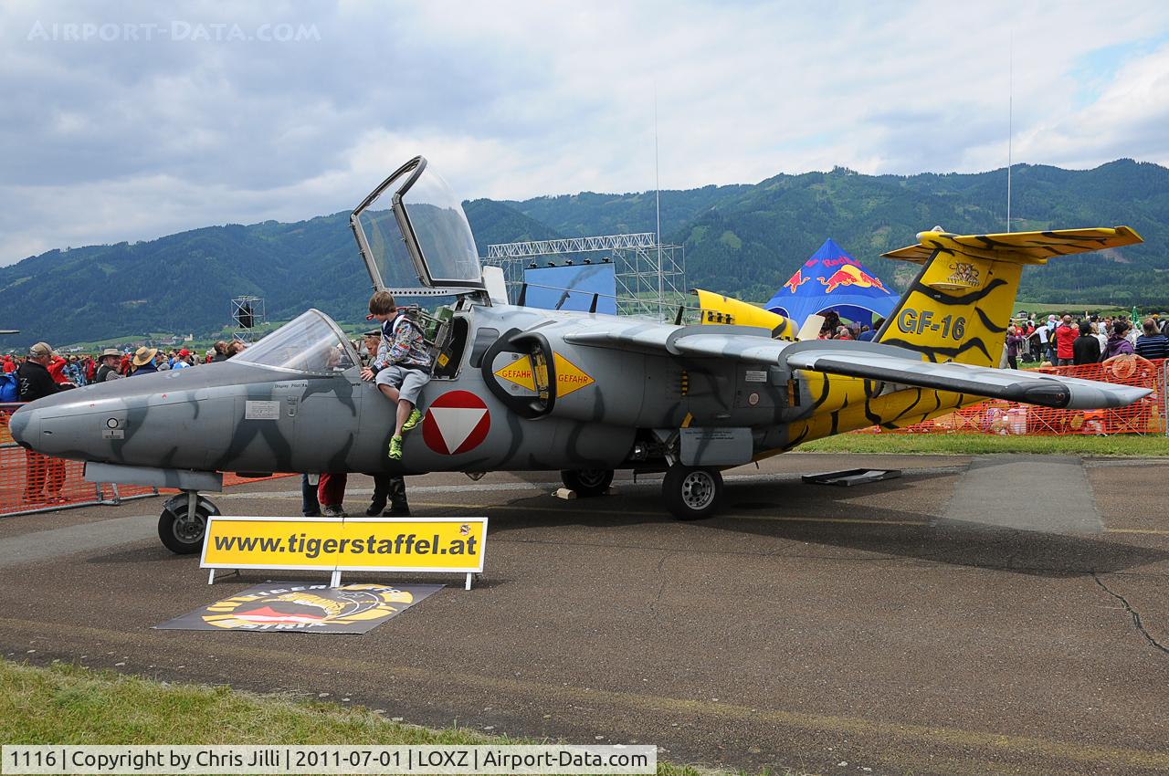 1116, Saab 105OE C/N 105416, Austrian Air Force