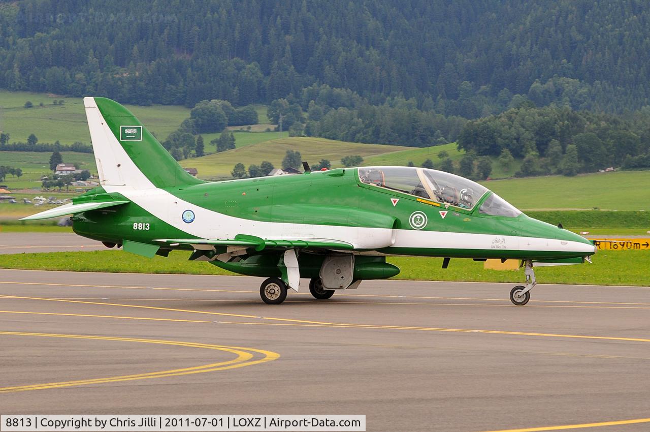 8813, British Aerospace Hawk 65A C/N SA023/327, Saudi Hawks