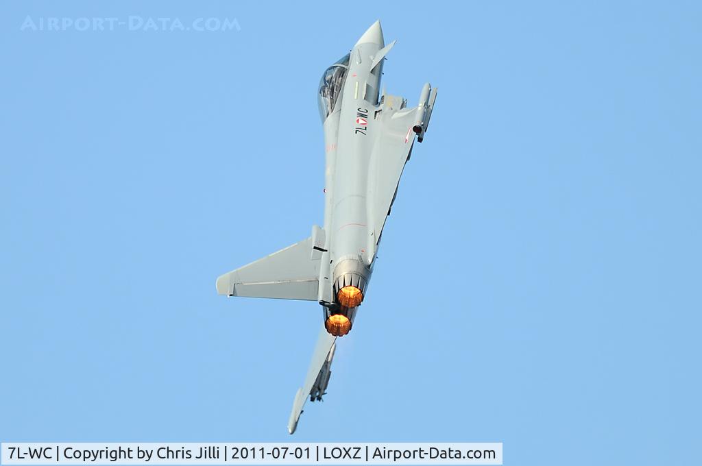 7L-WC, 2007 Eurofighter EF-2000 Typhoon S C/N AS003, Austrian Air Force