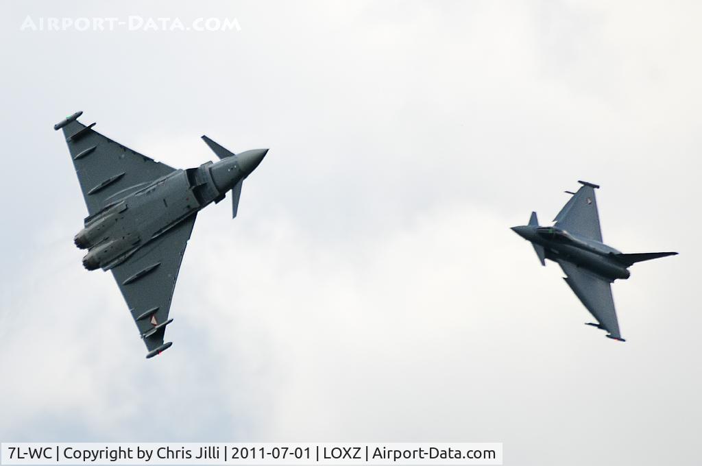 7L-WC, 2007 Eurofighter EF-2000 Typhoon S C/N AS003, Austrian Air Force