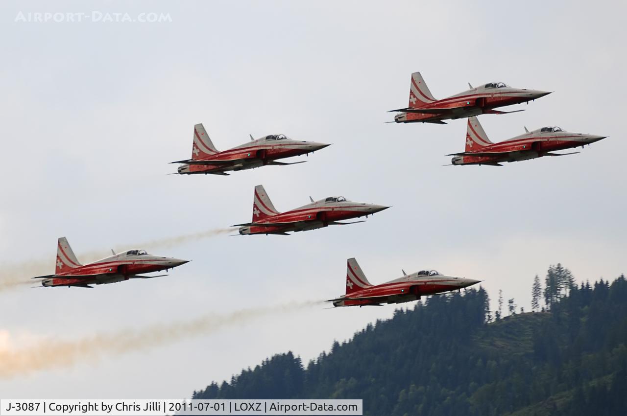 J-3087, Northrop F-5E Tiger II C/N L.1087, Patrouille Suisse