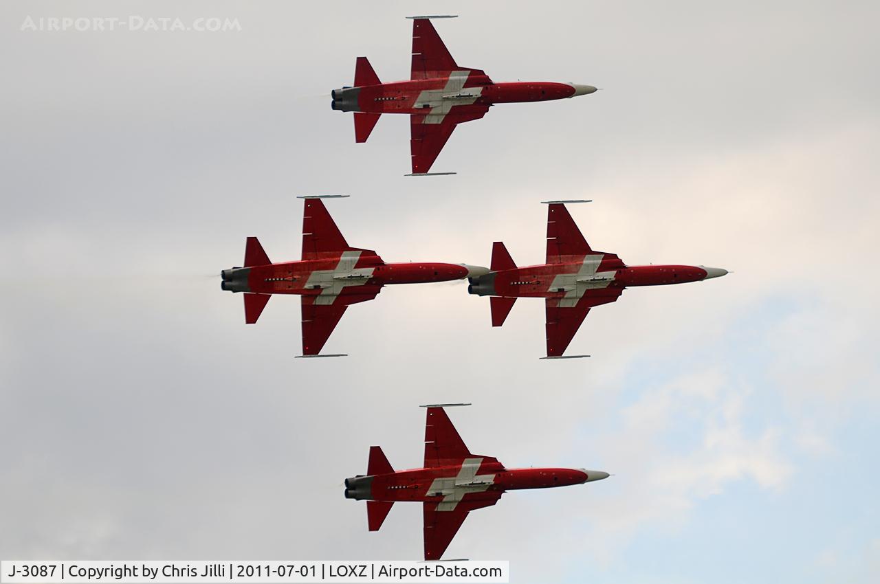 J-3087, Northrop F-5E Tiger II C/N L.1087, Patrouille Suisse