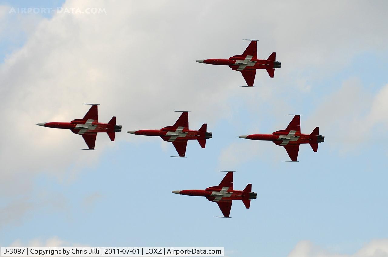 J-3087, Northrop F-5E Tiger II C/N L.1087, Patrouille Suisse