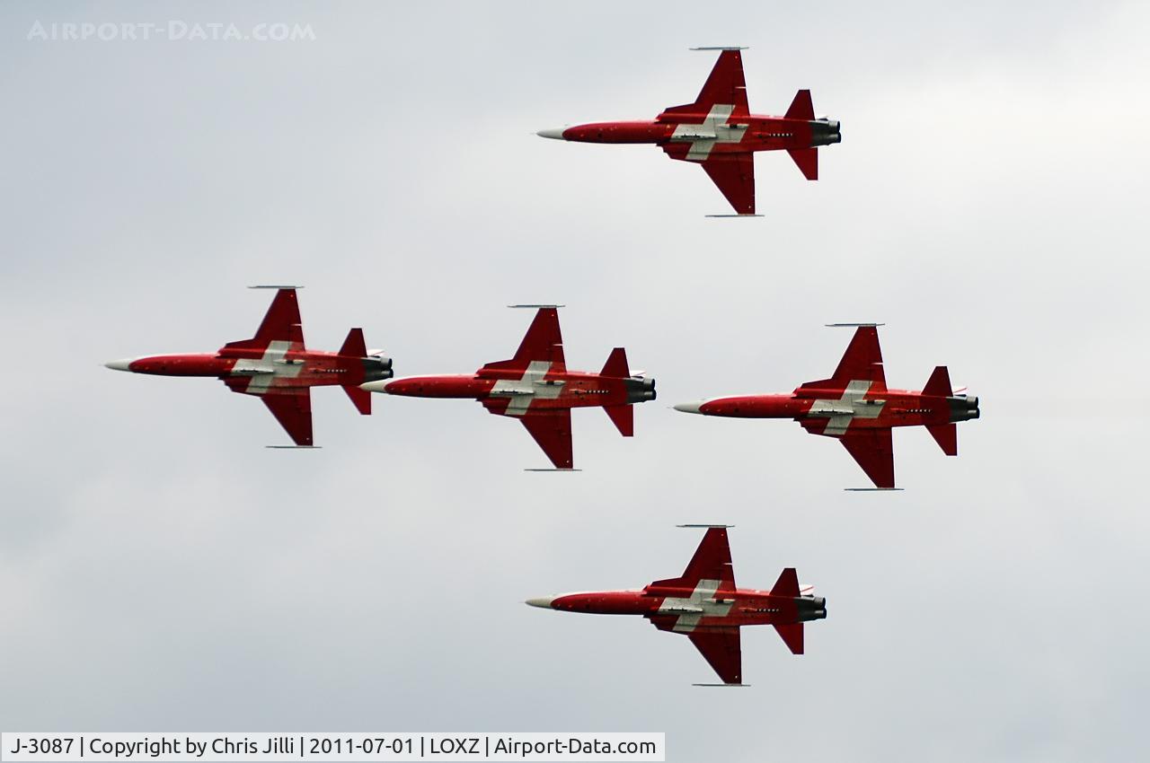 J-3087, Northrop F-5E Tiger II C/N L.1087, Patrouille Suisse