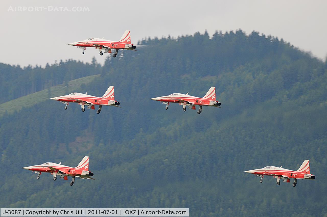 J-3087, Northrop F-5E Tiger II C/N L.1087, Patrouille Suisse