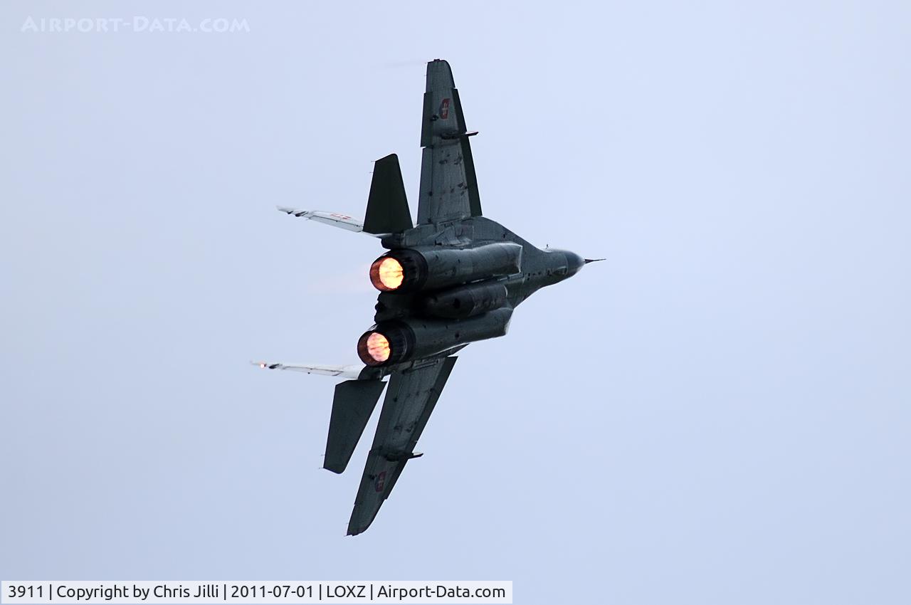 3911, Mikoyan-Gurevich MiG-29AS C/N 2960532039, Slovakian Air Force MiG 29
