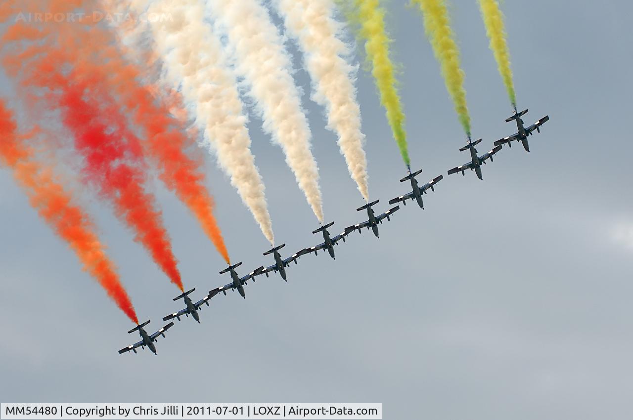 MM54480, Aermacchi MB-339PAN C/N 6675/070/AD009, Frecce Tricolori