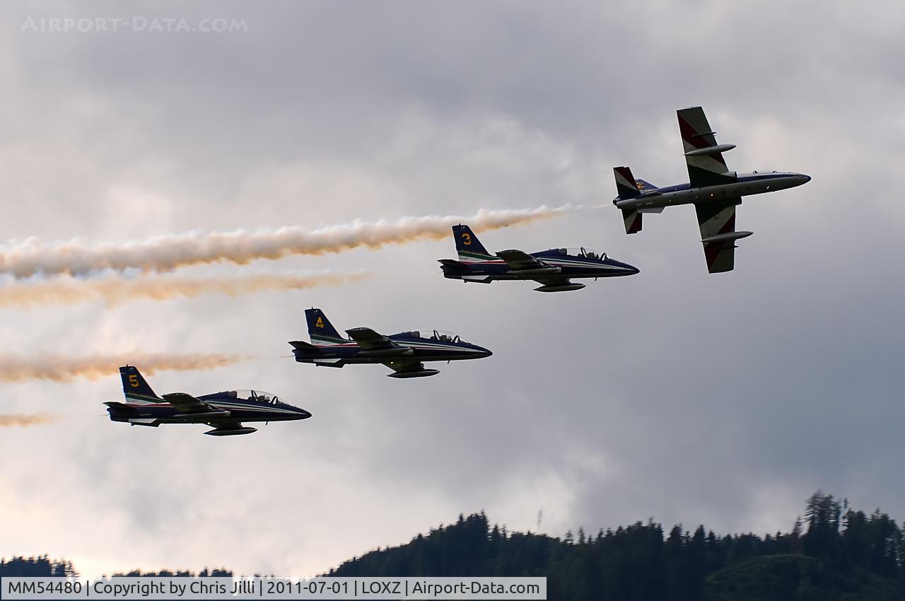 MM54480, Aermacchi MB-339PAN C/N 6675/070/AD009, Frecce Tricolori