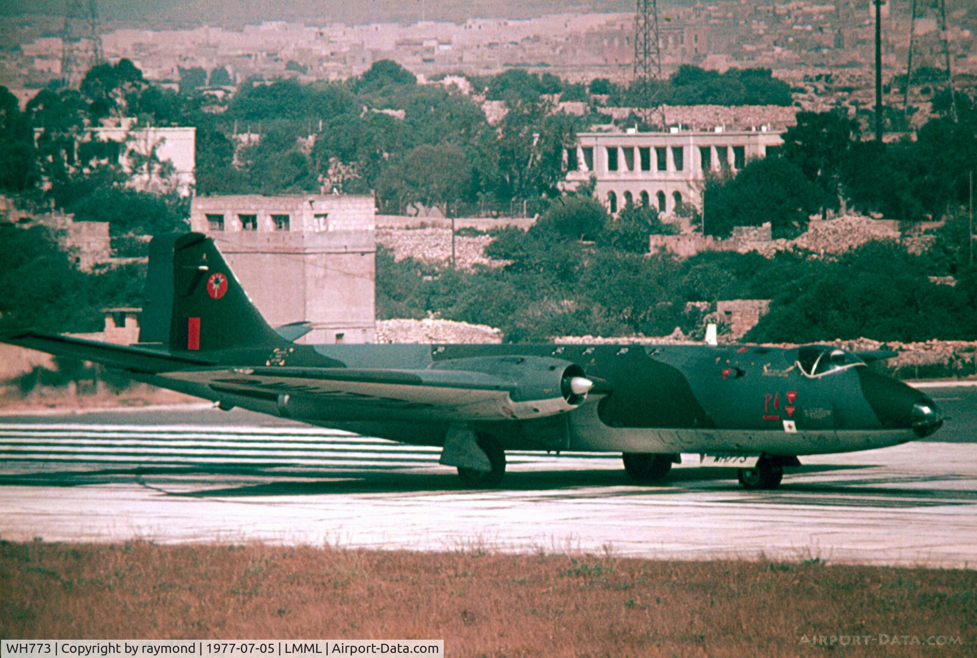 WH773, 1953 English Electric Canberra PR.7 C/N EEP73110, Canberra WH773 13Sqd RAF