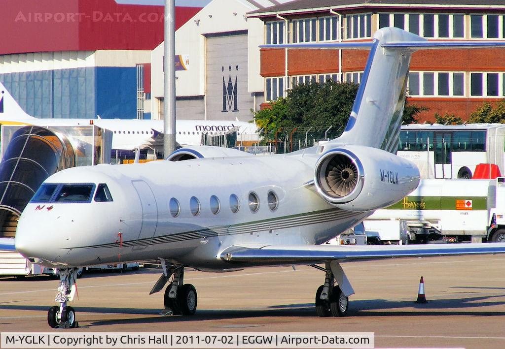 M-YGLK, 2008 Gulfstream Aerospace GIV-X (G450) C/N 4137, Overseas Operations Ltd