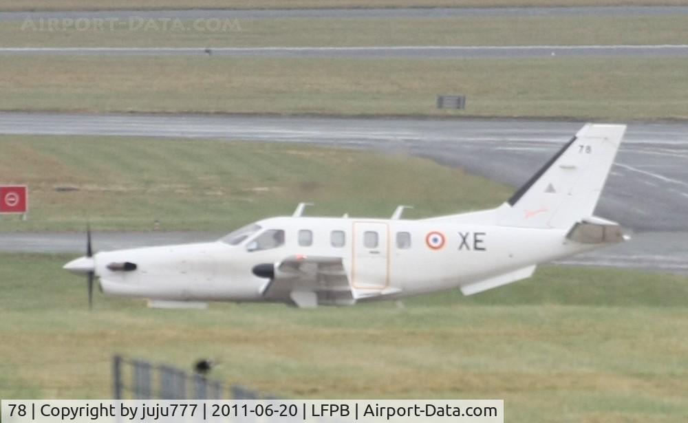 78, Socata TBM-700A C/N 78, on transit at Le Bourget