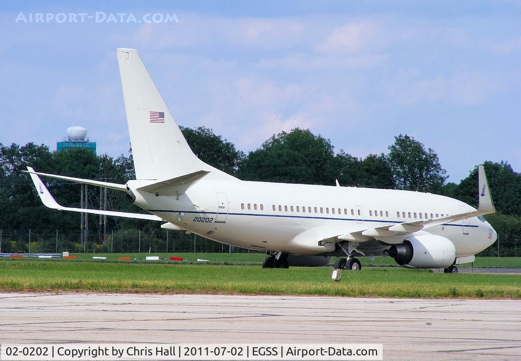 02-0202, 2002 Boeing C-40C Clipper (737-7BC BBJ) C/N 30753, United States Air Force