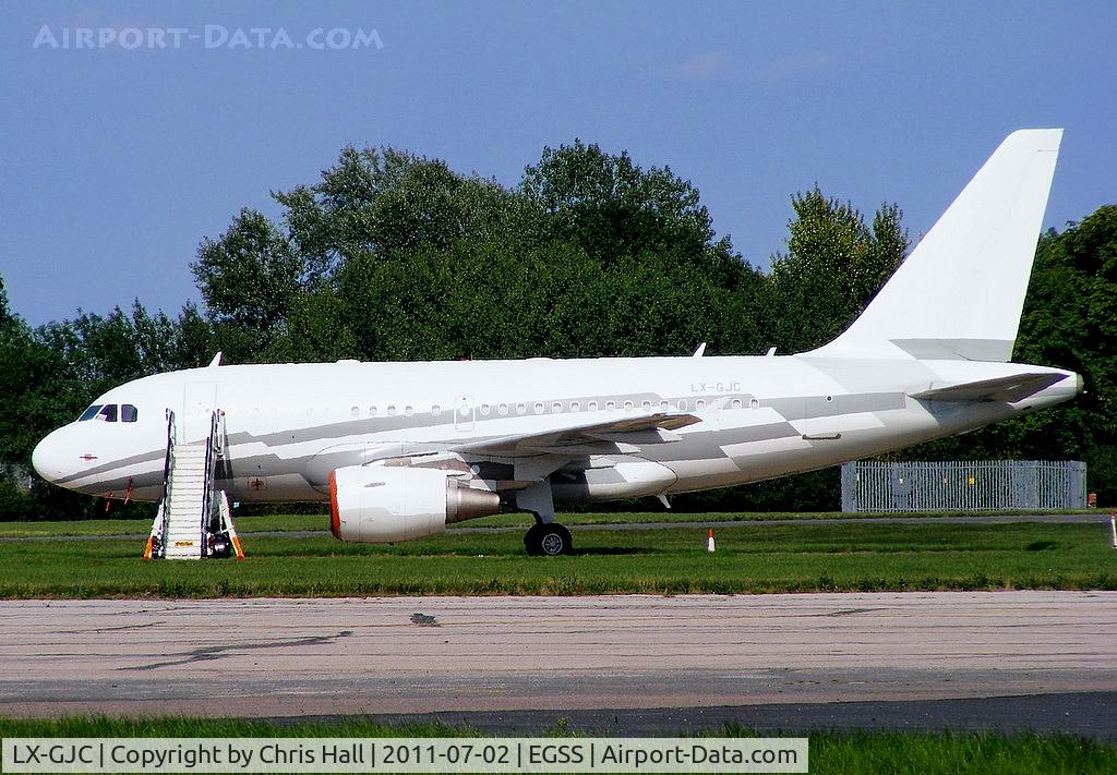 LX-GJC, 2007 Airbus ACJ318 (A318-112/CJ) C/N 3100, Global Jet Luxembourg