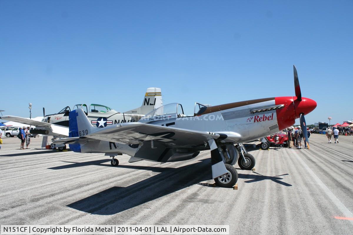 N151CF, 1944 North American P-51D Mustang C/N 44-84933N, The Rebel P-51D