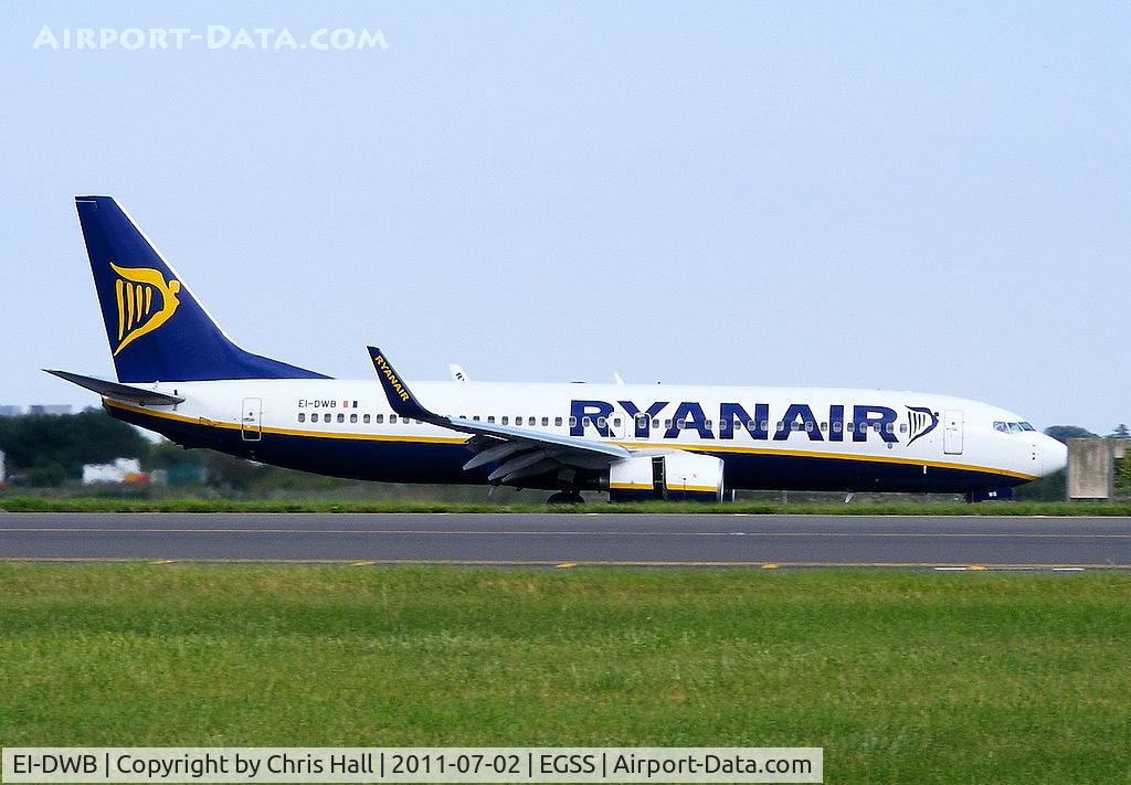 EI-DWB, 2007 Boeing 737-8AS C/N 36075, Ryanair