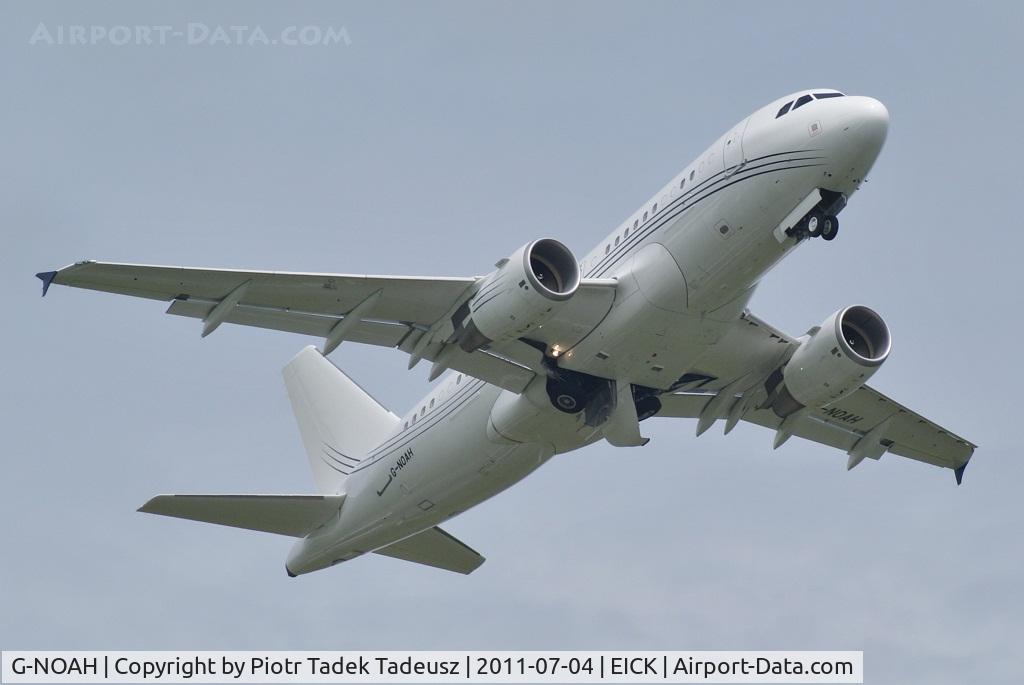 G-NOAH, 2009 Airbus A319-115CJ C/N 3826, Cork.