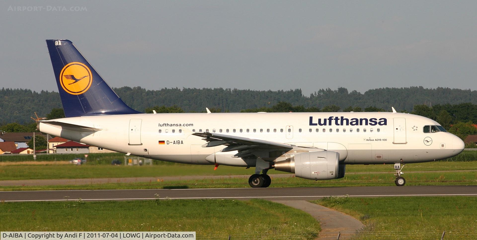D-AIBA, 2009 Airbus A319-114 C/N 4141, LH A-319