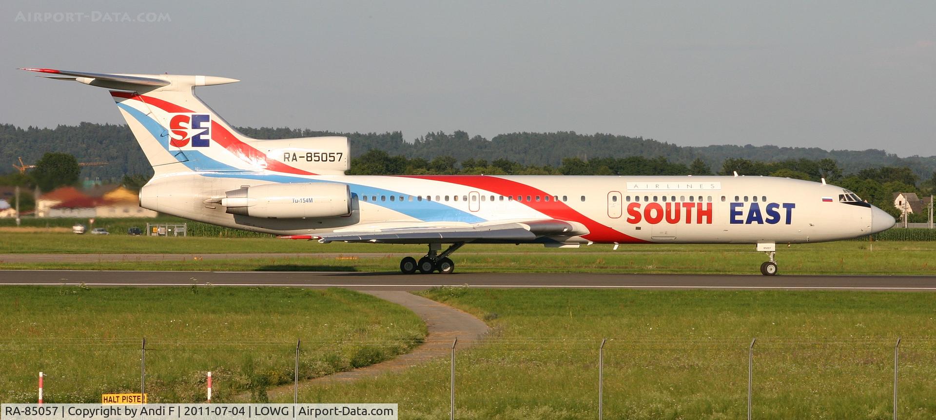 RA-85057, 1989 Tupolev Tu-154M C/N 07A1001, Football-VIP Charter