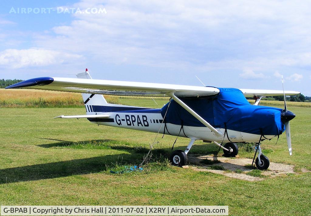 G-BPAB, 1975 Cessna 150M C/N 150-77244, resident at Rayne Hall Farm