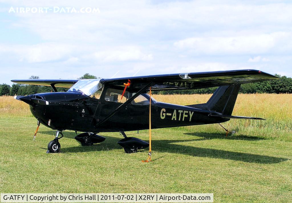 G-ATFY, 1965 Reims Cessna F172G Skyhawk C/N 0199, resident at Rayne Hall Farm