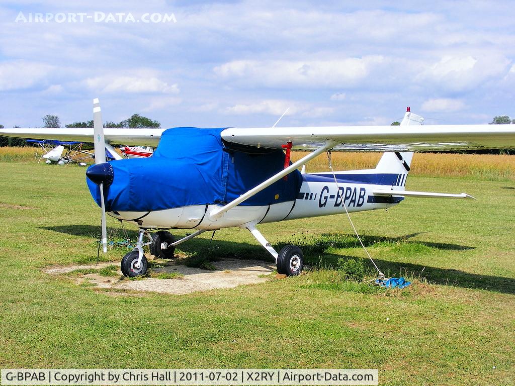 G-BPAB, 1975 Cessna 150M C/N 150-77244, resident at Rayne Hall Farm