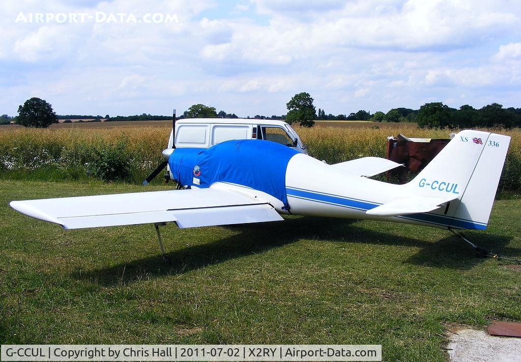 G-CCUL, 2004 Europa XS Monowheel C/N PFA 247-13119, resident at Rayne Hall Farm