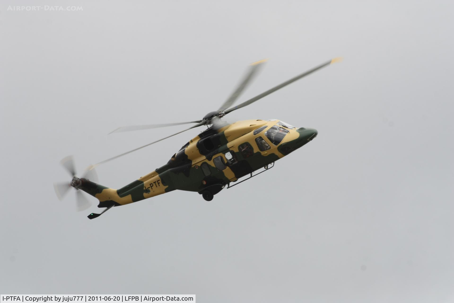 I-PTFA, 2012 AgustaWestland AW-149 C/N 49002, on display at SIAE 2011