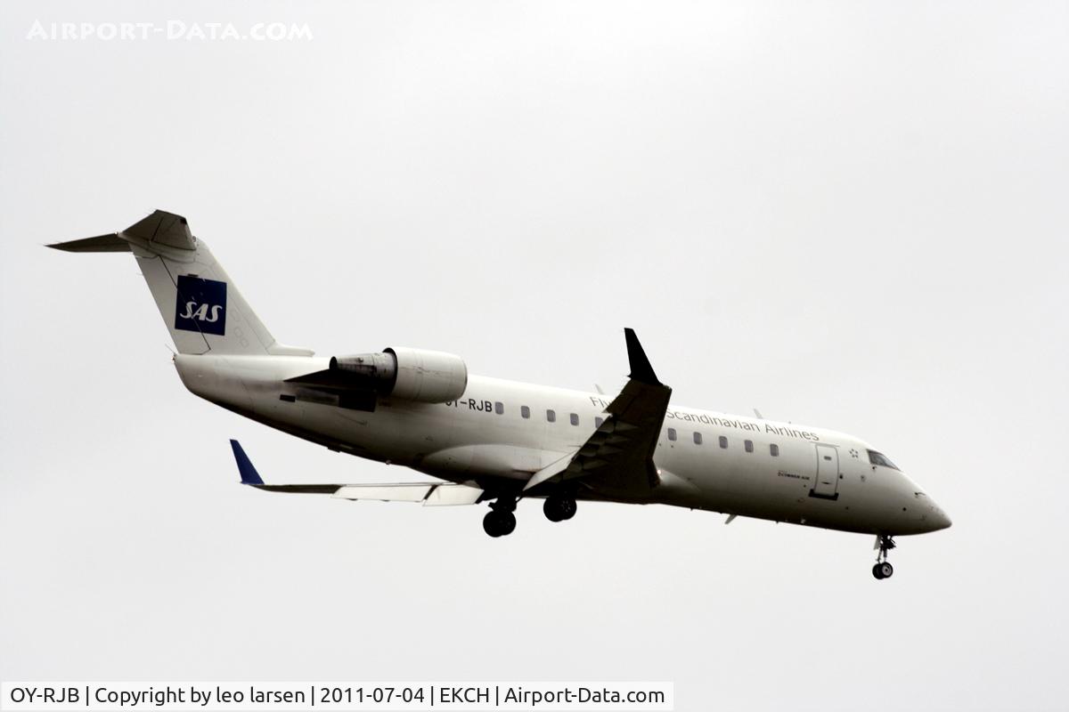 OY-RJB, 2000 Canadair CRJ-200LR (CL-600-2B19) C/N 7419, Copenhagen Kastrup 4.7.11
OY-RJB app to R-04L