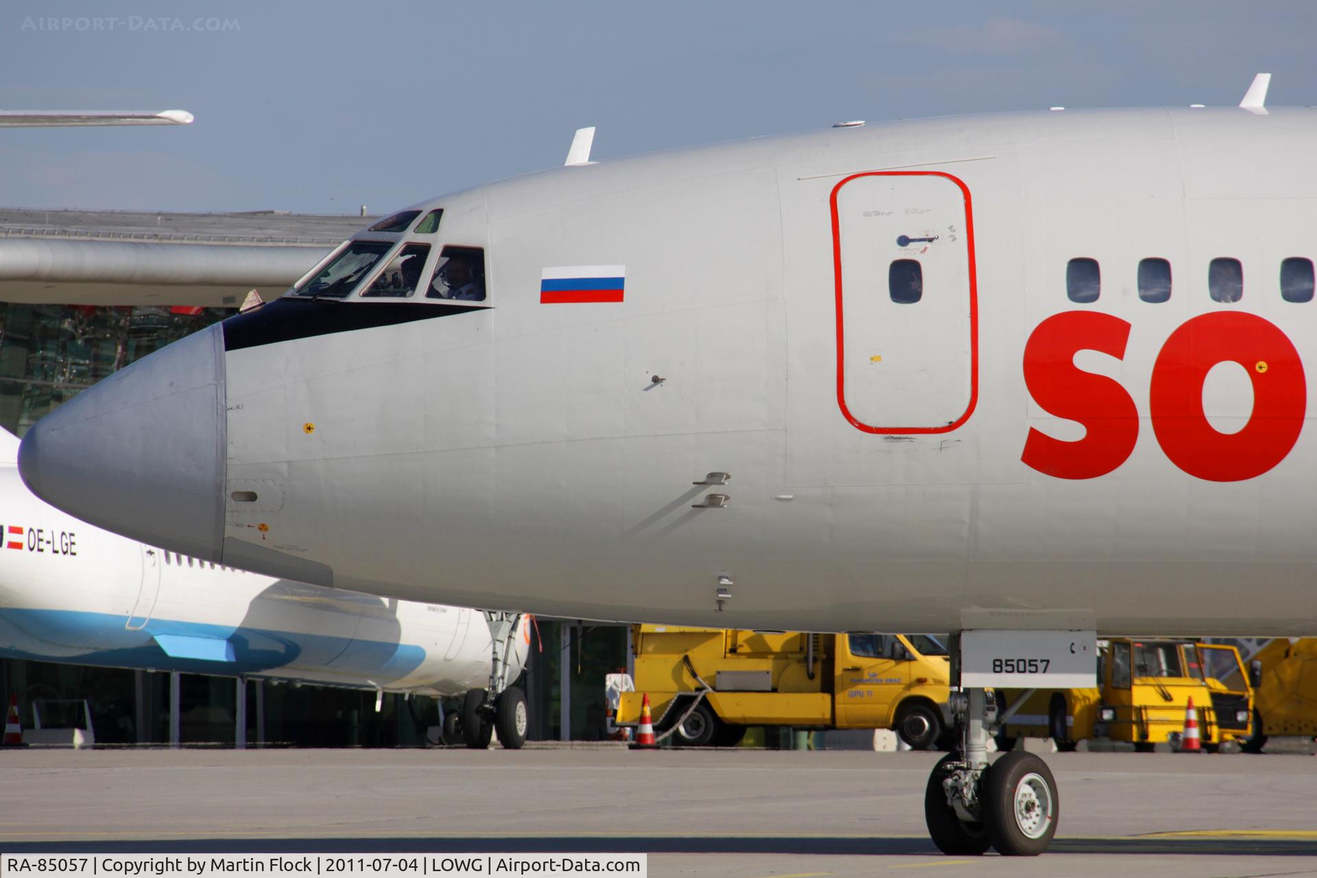RA-85057, 1989 Tupolev Tu-154M C/N 07A1001, .....