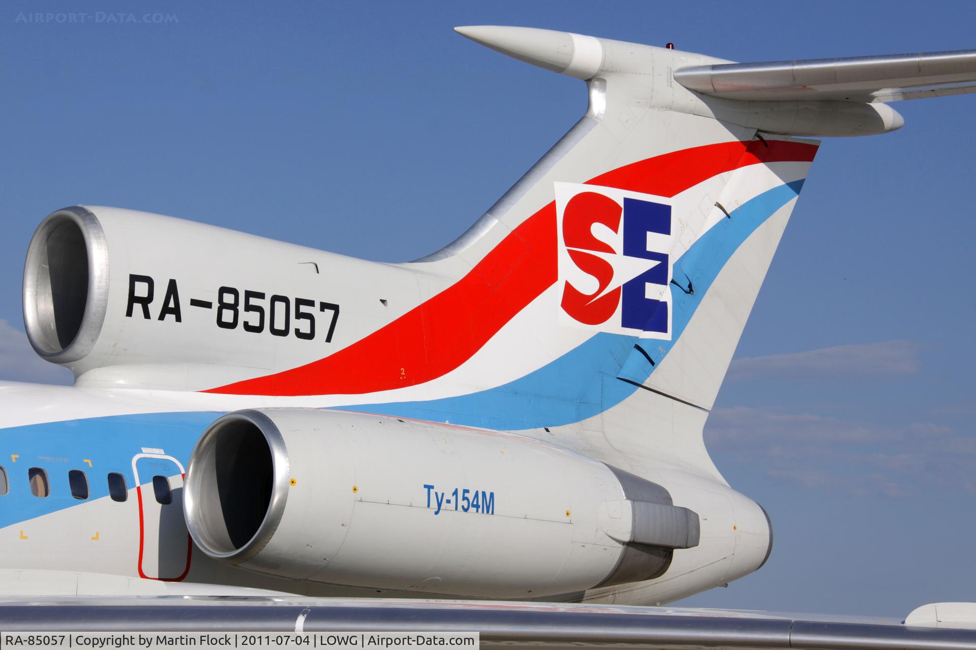 RA-85057, 1989 Tupolev Tu-154M C/N 07A1001, .....
