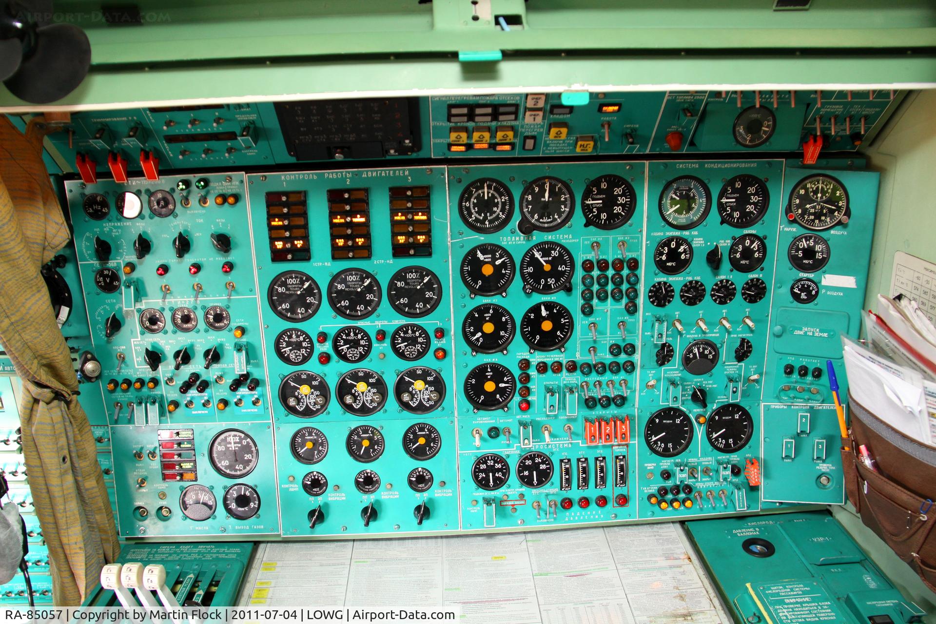 RA-85057, 1989 Tupolev Tu-154M C/N 07A1001, .....