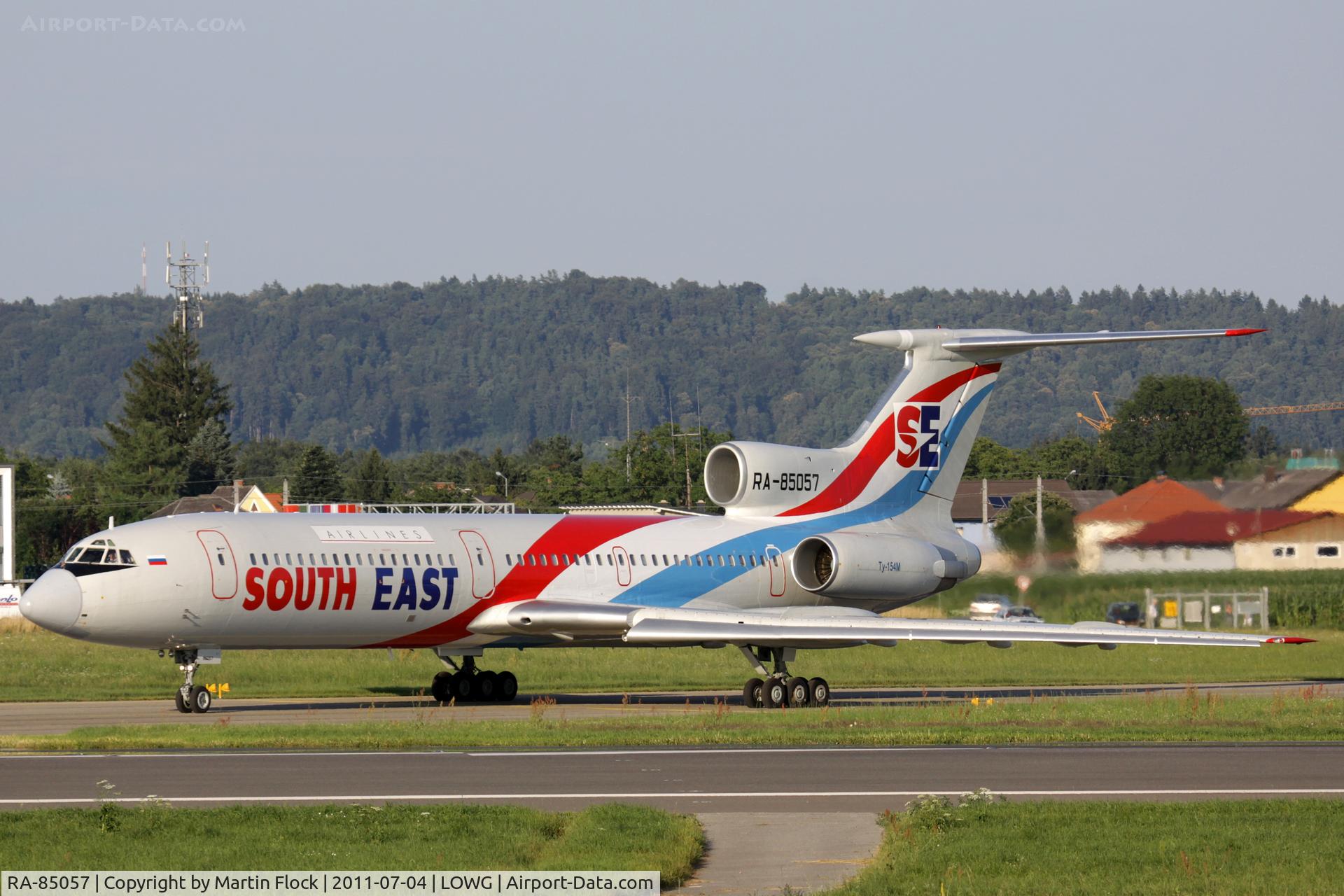 RA-85057, 1989 Tupolev Tu-154M C/N 07A1001, .....