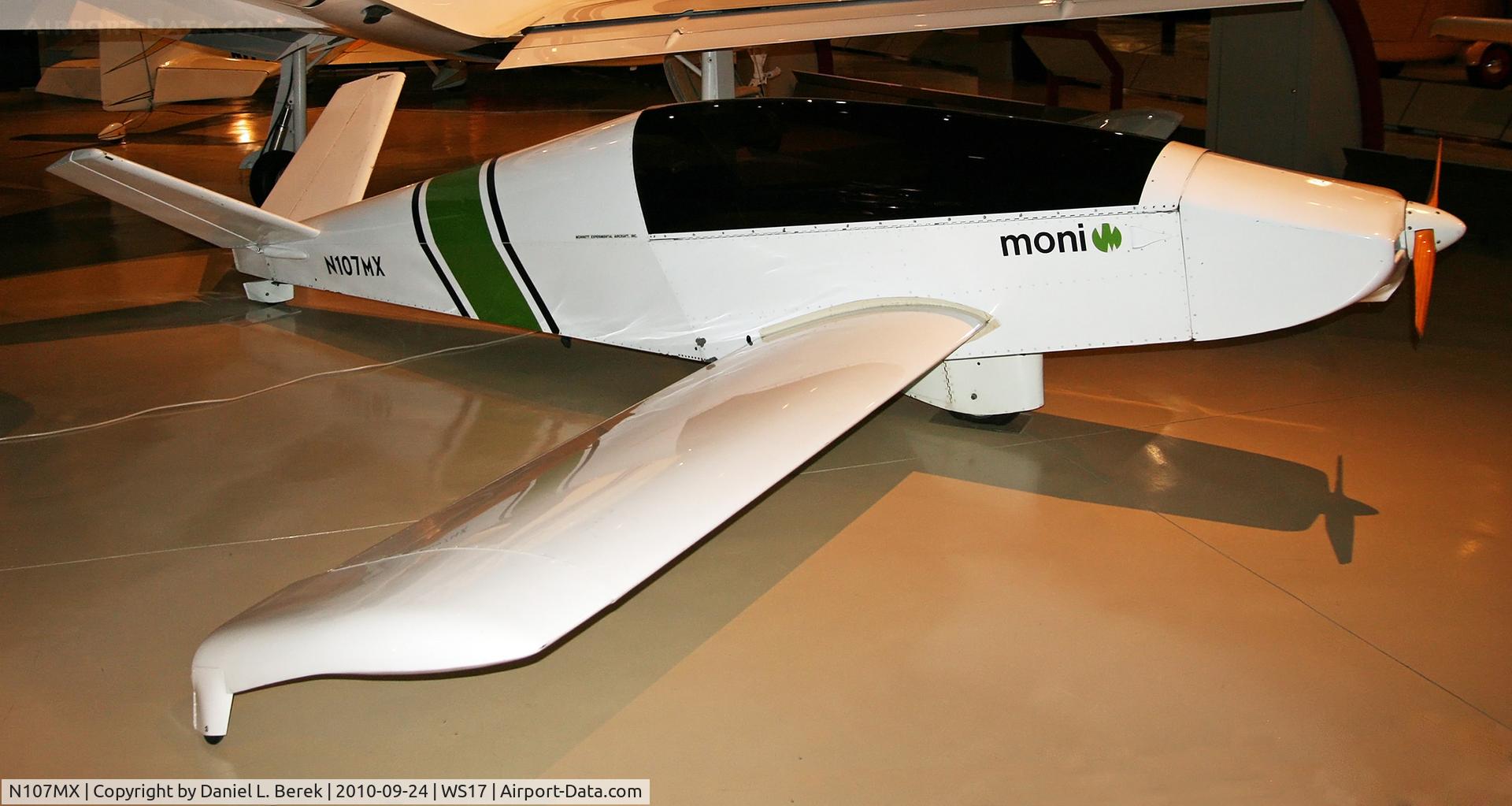 N107MX, 1981 Monnett Moni C/N 001, Interesting little homebuilt at EAA Airventure Museum