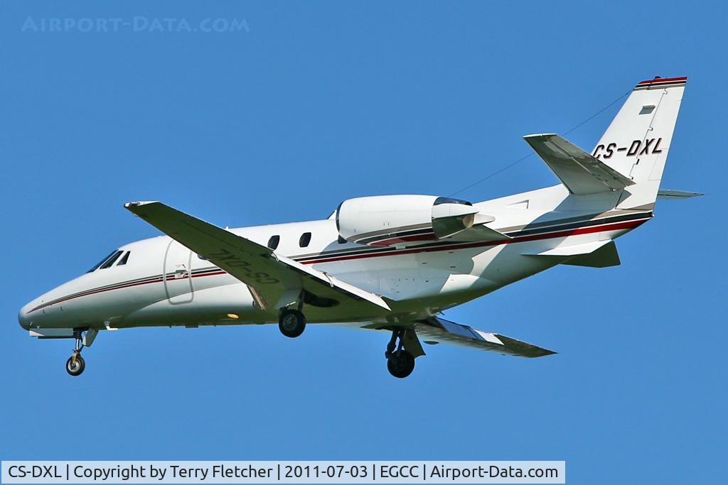 CS-DXL, 2006 Cessna 560XL Citation Excel C/N 560-5640, Netjets Cessna Citation 560XL, c/n: 5640 at Manchester