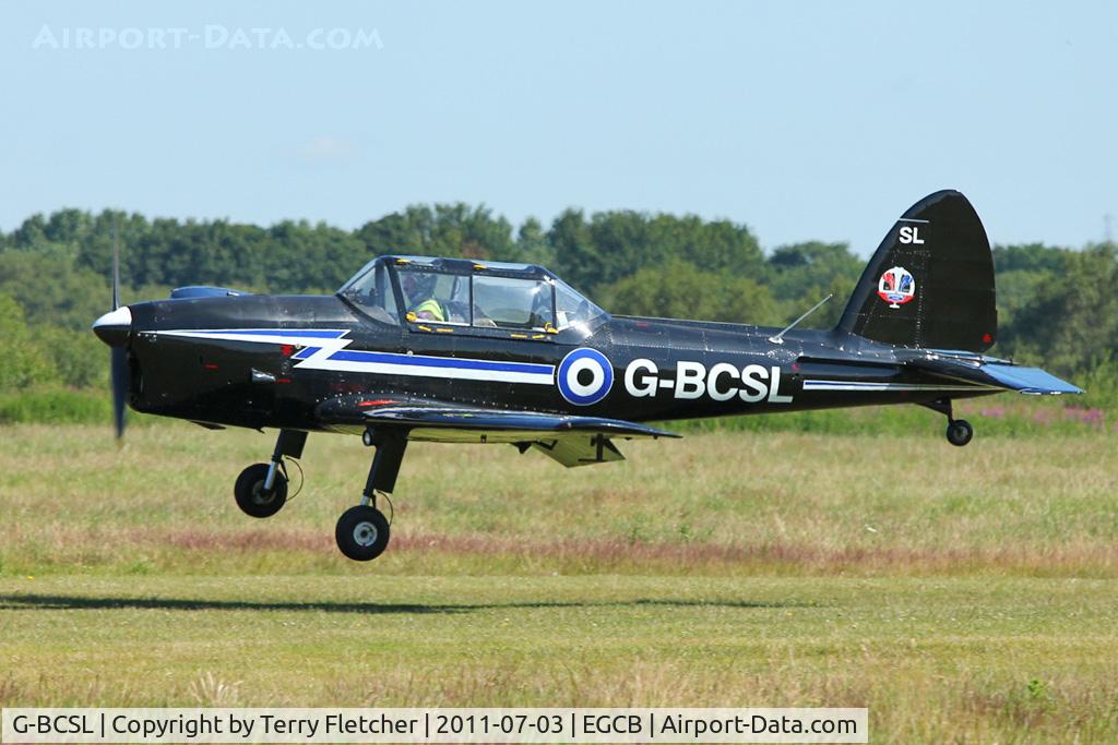G-BCSL, 1951 De Havilland DHC-1 Chipmunk 22 C/N C1/0524, 1951 De Havilland DHC-1 Chipmunk 22, c/n: C1/0524 at 2011 Family Fun Day