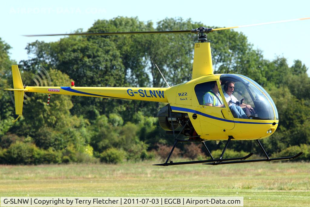 G-SLNW, 2003 Robinson R22 Beta II C/N 3524, 2003 Robinson R22 Beta II, c/n: 3524 on 2011 Family Fun Day