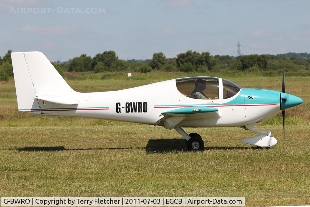 G-BWRO, 1997 Europa Tri-Gear C/N PFA 247-12849, 1997 Clark Ec EUROPA, c/n: PFA 247-12849 at Family Fun Day